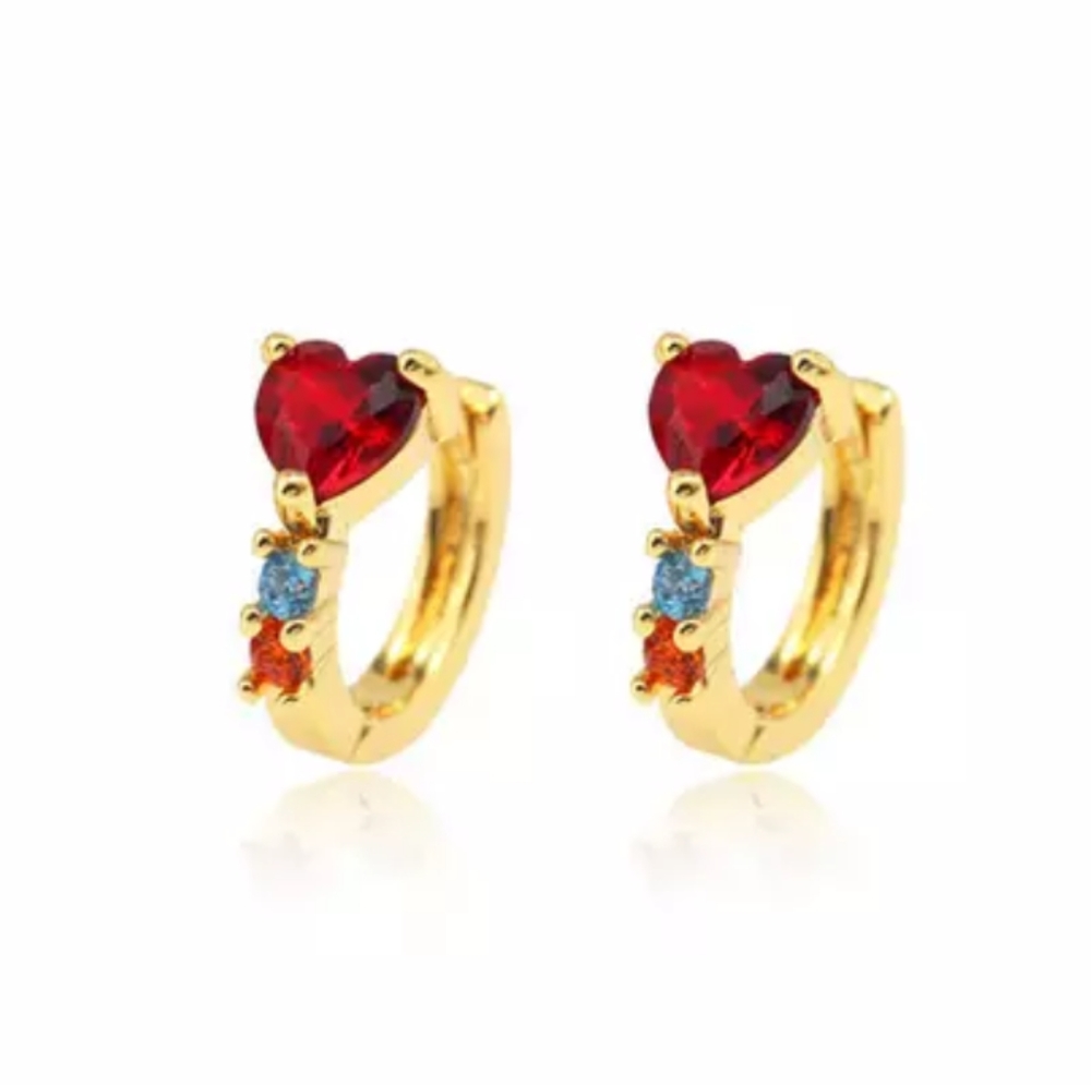 14k Gold plated small earrings